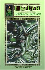 CHAKAN the Forever Man - DEMONS OF THE GREEN GEM Graphic Novella signed by RAK picture