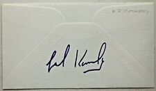 Teddy Kennedy (d.09) Autographed 1989 Commemorative Webster USA First Day Cover picture