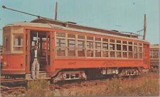 Seashore Trolley Museum Kennebunkport ME Train 4387 1962 Postcard - Unposted picture