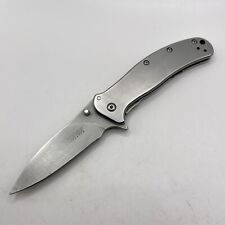Kershaw Zing 1730SS Assisted Silver Folding Knife Stainless - Great condition picture