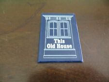 This Old House, tv show advertising box,miniture sign picture