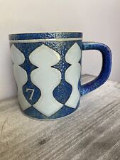 Royal Copenhagen First Mug Blue With Silver Plate  1967 RARE Engraved VTG picture