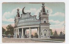 PITTSBURGH PA ENTRANCE TO LUNA PARK CIRCA 1912 picture