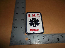 E.M.T. Michigan Fire EMS Patch~Michigan~MI~Brand New~EMT~Emergency Medical~ picture