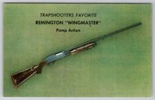 Remington Wingmaster Trapshooters Favorite Pump Action Advertising Postcard E22 picture