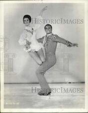 1970 Press Photo Figure Skating Pair - tup26285 picture