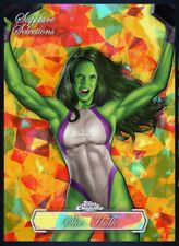 TOPPS MARVEL COLLECT SAPPHIRE SELECTIONS 24 EPIC ORANGE SHE HULK picture