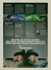 1981 Browning 30-06 308 Winchester Auto Loader Rifle Color Vintage Print Ad picture