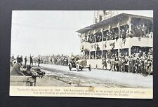 1908 Vanderbilt Cup Race Postcard/ The Locomobile, “Old 16” Wins The Cup picture