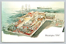 Philadelphia Pennsylvania Pier 37 Colonial Seaport PA Postcard picture