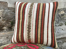16x16 pillow,Bohemian pillow,Kilim pillow,Throw pillow,Stripe cushion case picture
