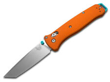 Benchmade Knife Bailout 537-2301 CPM-3V Steel Blue Orange Aluminum Pocket Knives picture