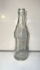 1920s Coca-Cola Bottling Co Soda Water Clear Four Panel Glass Bottle 6 Stars 6oz picture