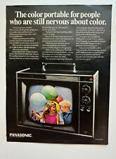 1967 Panasonic Color TV  Buckingham Model CT-61P Vintage Print Ad picture