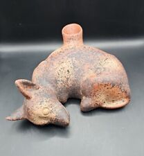 Colima Dog Effigy Vessel Pre-Columbian Historical Reproduction Vintage picture