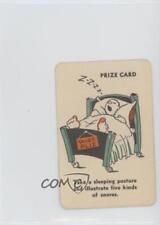 1935 Whitman Party Stunts Card Game Illustrate five kinds of snores 0q4x picture