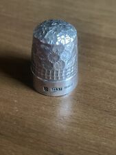 Vintage Sterling Silver Thimble Marked J S & S Birmingham 1977. Size 3 picture