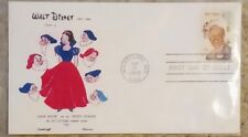Walt Disney First Day of Issue 1968~Snow White & 7 Dwarfs Color ~ Original, Mint picture
