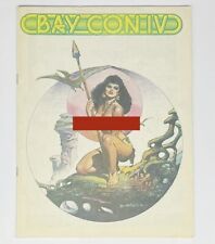 BAY CON Program Book #4  1978 (Comic Book Convention) BORIS ADULT COVER picture
