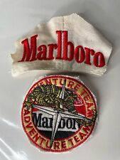 Vintage Marlboro Adventure Team Badge Patch Car Race Van Sew On Camp Blankets picture