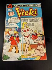 Vicki #1 (1975) Atlas/Seaboard Bronze Age Teen Humor Stan Goldberg Cover G picture