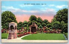 City Rock Garden - Brazil, IN - Indiana - Postcard picture