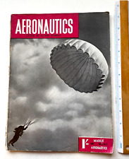 Aeronautics Magazine, March 1940, UK Printing, Incredible Wartime Ads & Articles picture