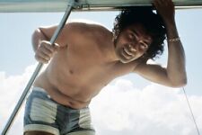 ENGELBERT HUMPERDINCK 24x36 inch Poster BARE CHESTED HUNKY ON BOAT picture