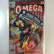 Omega The Unknown #7 March 1977 Marvel Comic picture