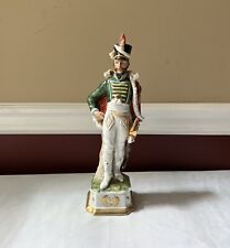 VTG Capodimonte Di Pietro Porcelain Napoleon Era General Figurine, #1259, 12.5
