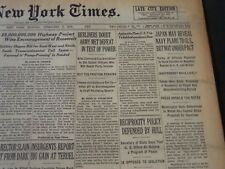 1938 FEBRUARY 7 NEW YORK TIMES - JAPAN MAY REVEAL NAVY PLANS TO U. S. - NT 6258 picture