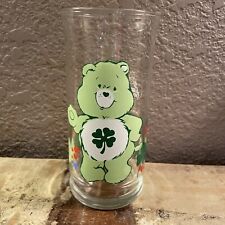 Rare 1983 Pizza Hut Limited Edition Care Bears Good Luck Bear Drinking Glass picture