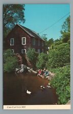 Cape Cod Grist Mill, Brewster, Cape Cod MA Massachusetts Vintage Postcard picture
