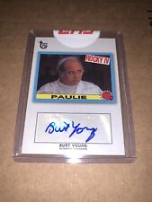 Burt Young 2013 Topps 75th Rocky IV Paulie Autograph Auto Sealed Untouched picture