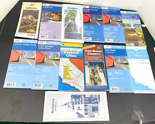 AAA Folding Maps: California San Diego Orange Victor Valley Palm Springs Auburn picture