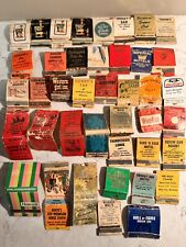 Lot 40 Collector Matches Matchbook Covers Advertising From Many States picture