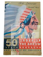 BSA Handbook Order of the Arrow Handbook 1965 50th Anniversary Edition Boy Scout picture