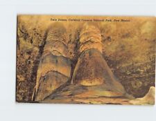 Postcard Twin Domes Carlsbad Caverns National Park New Mexico USA picture