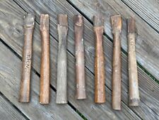 used hatchet handles lot of 7 picture