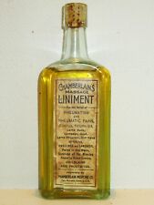 Antique 1890-1900 Chamberlain's Massage Liniment New Old Medical / Apothecary picture