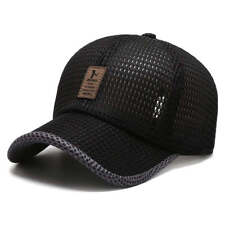 Summer Mesh Baseball Cap for Men Adjustable Breathable Caps Quick Dry Running ha picture