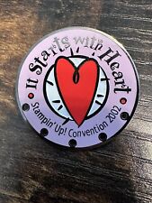 Stampin Up Pin Convention 2002 “It starts With Heart” picture