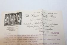  1902 Advertising Letter Lipman Supply House Chicago, IL Antique picture
