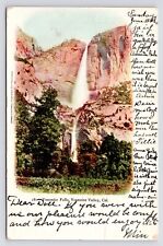 1903 Yosemite Valley Falls National Park Antique UDB California CA Postcard picture