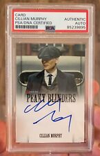 Pop Century - Cillian Murphy - Peaky Blinders - PSA Signed Authentic auto Card picture
