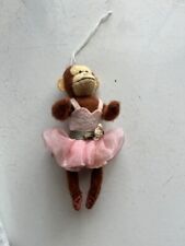 ballerina monkey Heart Felts Midwest of Cannon Falls Felt Ornament picture