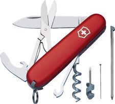 NEW SWISS ARMY 1.3405-X1 RED COMPACT VICTORINOX POCKET KNIFE MULTI TOOL picture