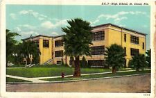 Vintage Postcard- High School, St. Cloud, FL Early 1900s picture