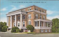 Hattiesburg, MS - YMCA Building - Vintage Forrest County, Mississippi Postcard picture