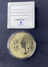 American Mint 1909-O Indian Head Half Eagle Replica Coin Proof Gold Plated picture